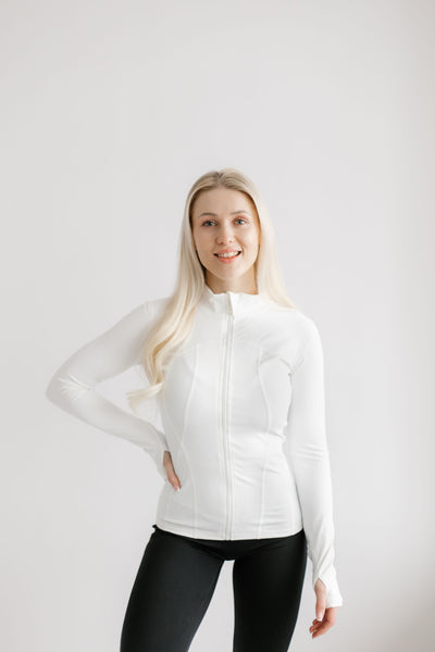 Limitless Extended Jacket White